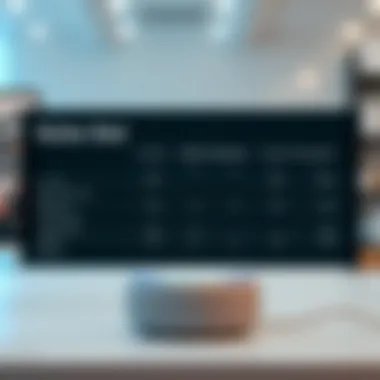 Retail Price Comparison for Echo Dot Comparison chart of Echo Dot pricing across various retailers