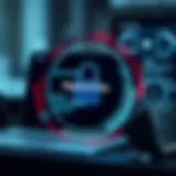 Secure password illustration