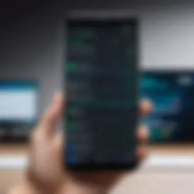 Configuring Call Blocking on Android Illustration of Android call blocking settings interface