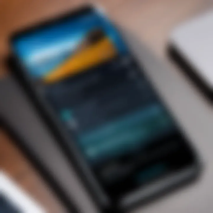 Illustration of permissions being managed on an Android device