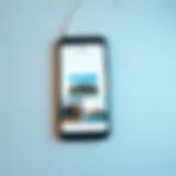 A clear interface of a photo transfer app