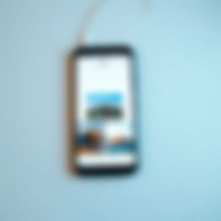 A clear interface of a photo transfer app