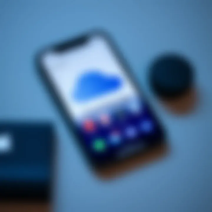 Cloud storage services on mobile devices