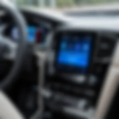 Seamless Bluetooth Integration for Car Audio Elegant Bluetooth Connectivity for Car Music Playback