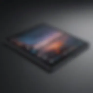 Sleek and Sophisticated Tablet Design Elegant design of modern tablet