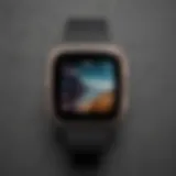 Elegant Fitbit Versa 2 watch face customization