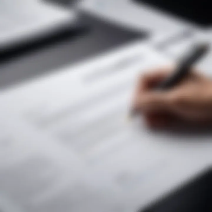 Elegant Signature on Document