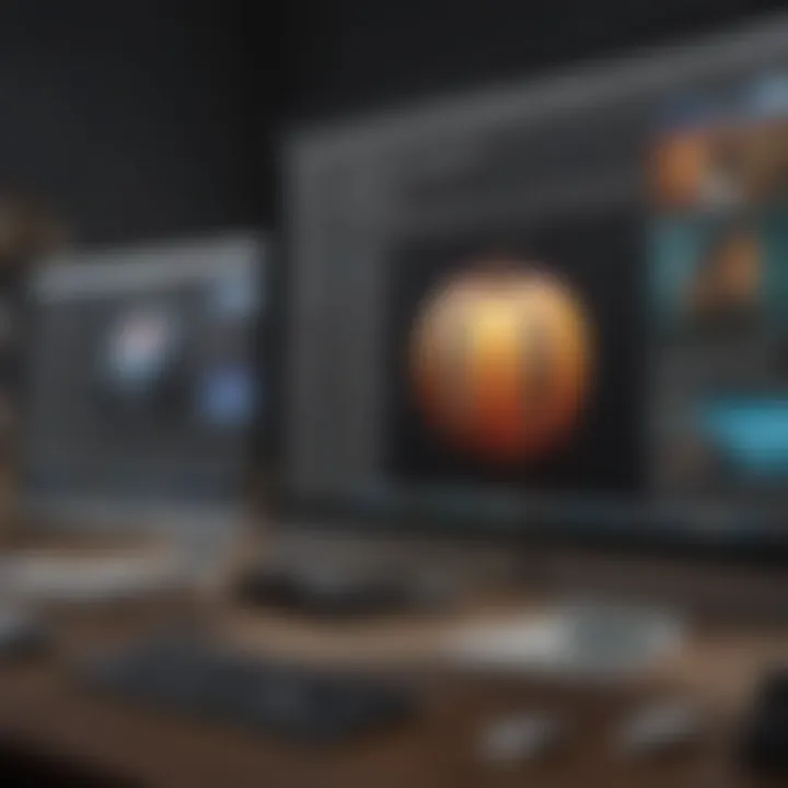 Illustration of emulation software options for Mac OS on Windows