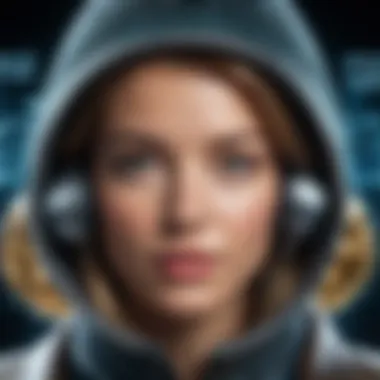 Encrypted Communication Illustration of encrypted communication
