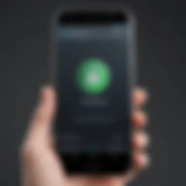 Unlock Android Possibilities Illustration of a key unlocking Android potential