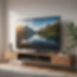 Innovative TV screen with Amazon Prime interface