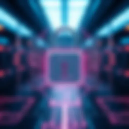 A secure digital lock symbolizing internet safety