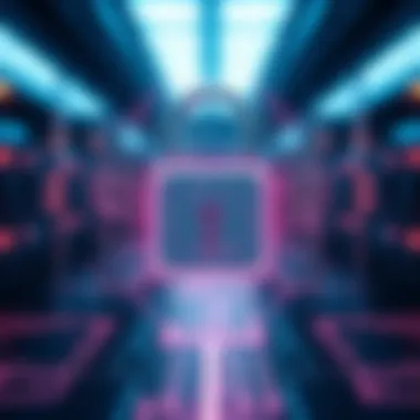 Symbol of Internet Security A secure digital lock symbolizing internet safety