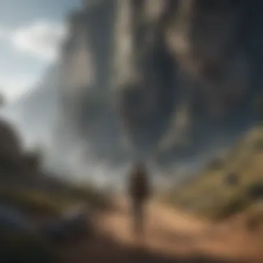 Embark on an Epic Adventure Tale Epic Adventure Game Illustration