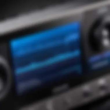 Personalizing Audio with Equalizer Settings User adjusting equalizer settings for personalized audio experience