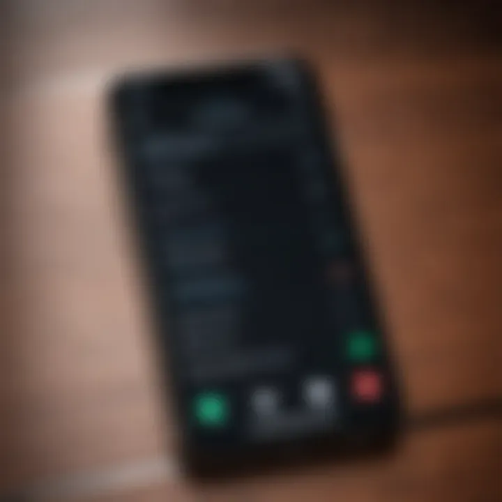 Smartphone displaying reminder notifications