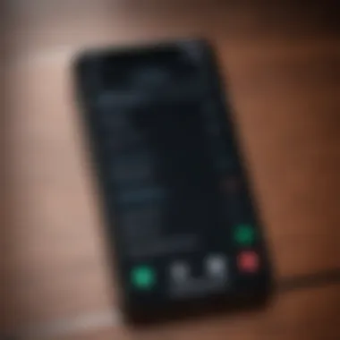 Smartphone Reminder Notifications Smartphone displaying reminder notifications