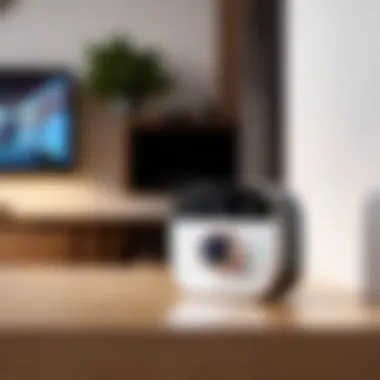 Eufy Camera in Action: Home Security Monitoring Eufy camera in action monitoring a home environment