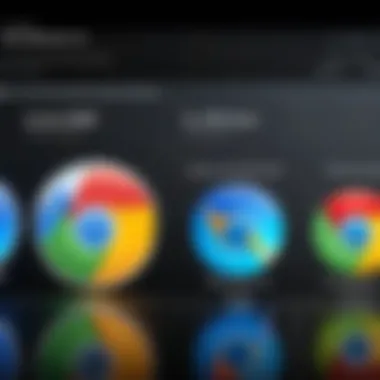 Performance Comparison of Alternative Browsers Browser performance comparison chart