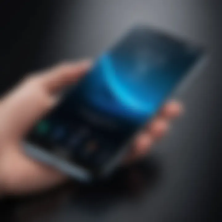 Sleek smartphone design showcasing modern aesthetics