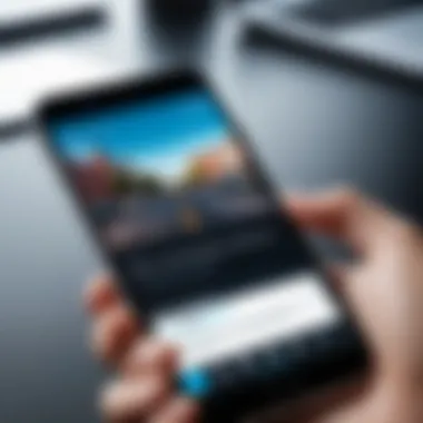 The Importance of Software in User Experience User-friendly smartphone interface illustrating software features