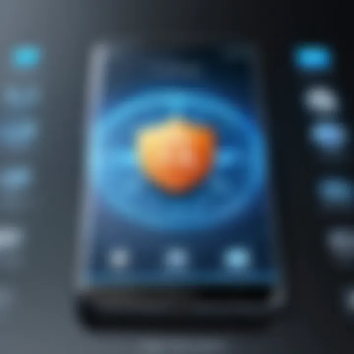 Overview of top antivirus features for mobile devices