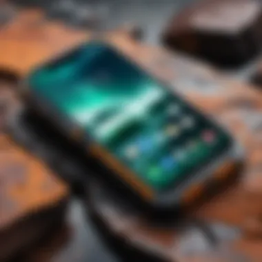 Cutting-Edge Rugged Smartphone Design Innovative rugged smartphone design