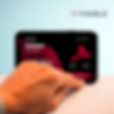 Visible App Interface User-friendly interface of Visible by Verizon app