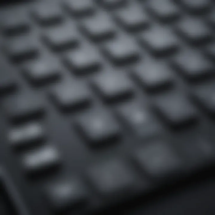 Close-up of Apple iPad Keypad providing seamless typing experience