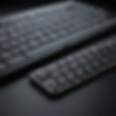 Sleek Design with Backlit Keys Elegant Apple iPad Keypad with backlit keys