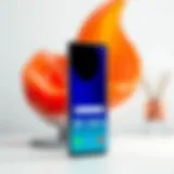 Sleek Design of Galaxy S20 Stylish Galaxy S20 showcasing sleek design