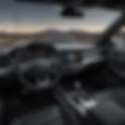 Abstract Car Dashboard Design