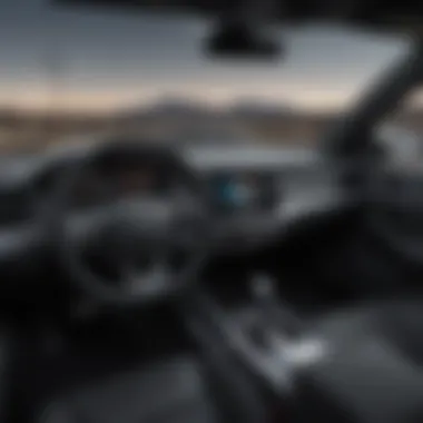Abstract Car Dashboard Design