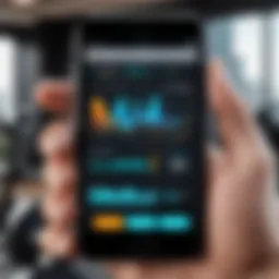 Innovative workout app interface for fitness enthusiasts