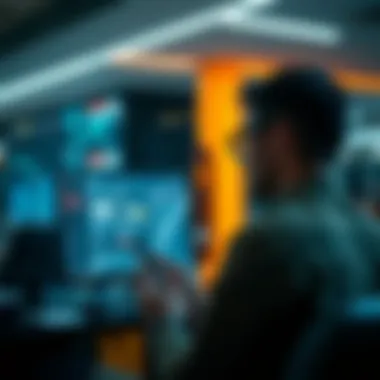 A user accessing the internet seamlessly through a mobile hotspot