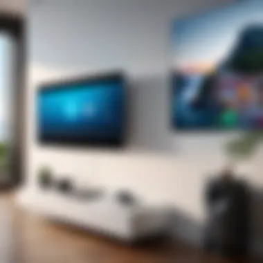 Cutting-Edge Automation Features Smart home hub device showcasing advanced automation capabilities