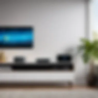 Efficiency and Convenience Enhancement Smart home hub device enhancing efficiency and convenience