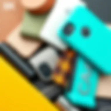 Collage of diverse Casely case materials