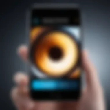 Physical Filters for Smartphones Physical filters attached to a smartphone lens