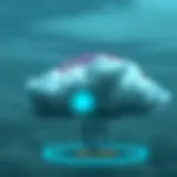 Visualization of cloud radar technology in action