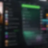 A vibrant visual representation of a collaborative playlist interface on Spotify, showcasing multiple user contributions.