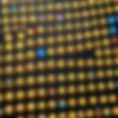 Diverse Emoji Selection Diverse emoji selection on a smartphone screen