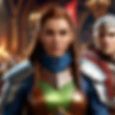 A captivating DnD character selection screen showcasing diverse classes and races