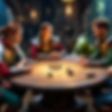 A vibrant online community forum discussing DnD games on Android
