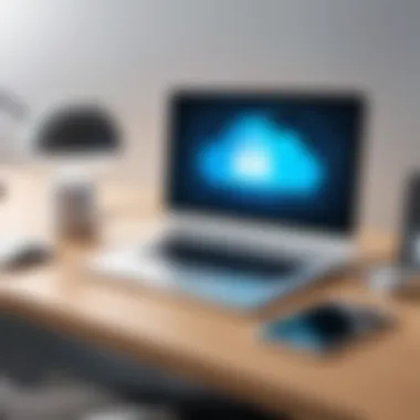 Understanding Security Protocols in Cloud Storage Illustration of data security measures