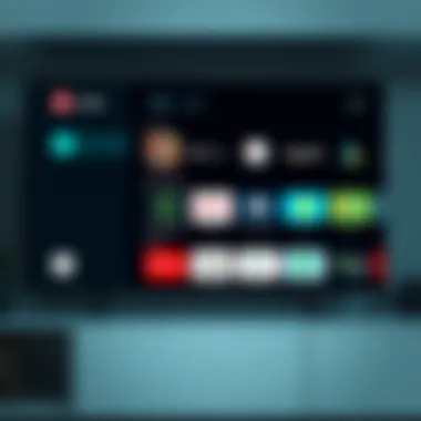 Screen displaying popular free apps available on Fire TV Stick