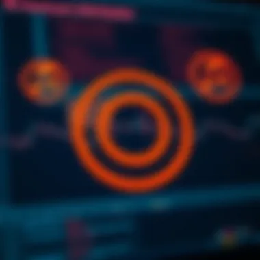 Illustration of legal symbols representing copyright compliance