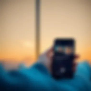 User navigating through a music downloader application on Android