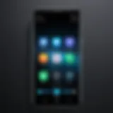 A sleek Android lock screen showcasing various app icons and notifications.