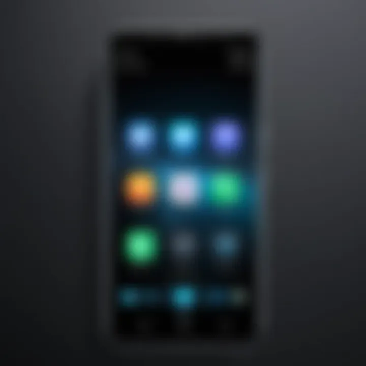 A sleek Android lock screen showcasing various app icons and notifications.